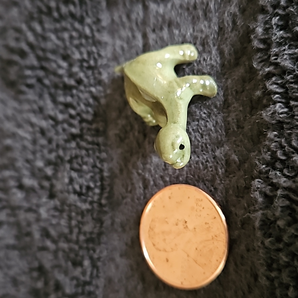 Vintage Hagen-Renaker Diplodocus Baby, Retired, 1970s